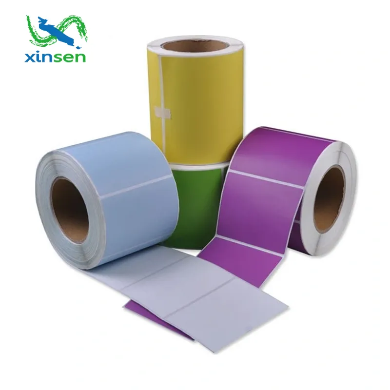 Színes üres címke