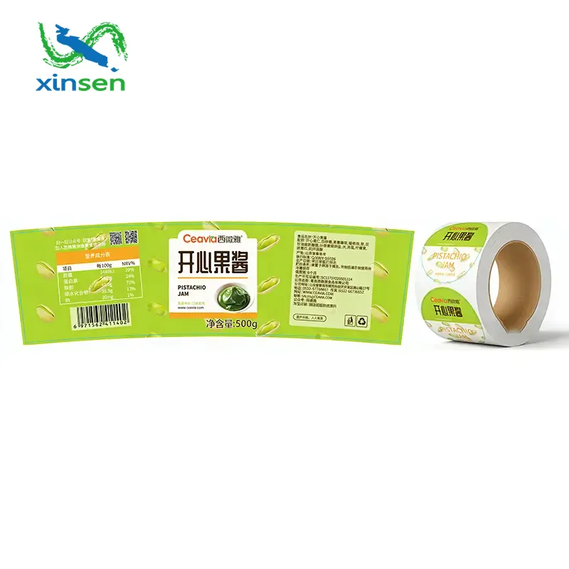 Üveg fűszerpalack foltmentesítő címke