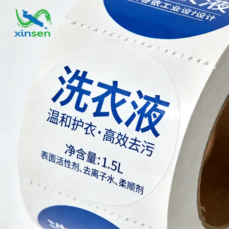 Mosószer vízálló címke