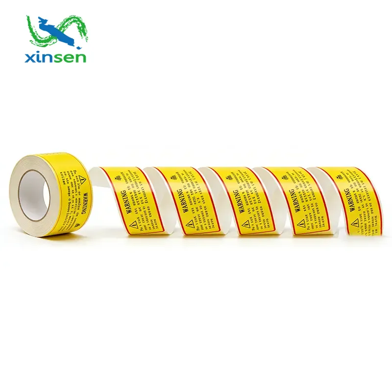 Hálózati kábel vízálló címke