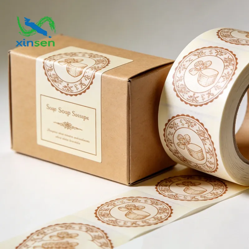 Szappandoboz vízálló címke