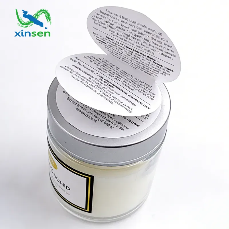 Háromrétegű papírcímkék